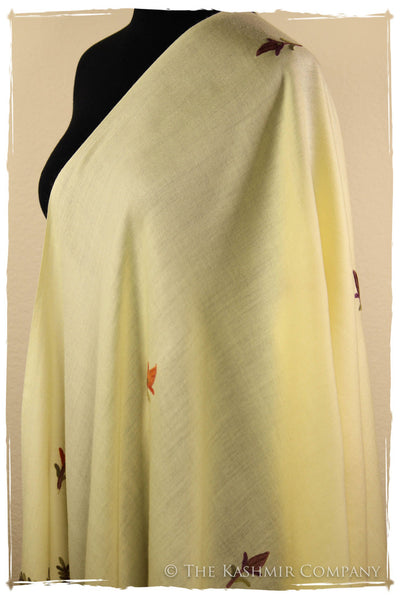 Ivory Paldar Kashmir Shawl