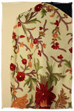 Nishaat Garden in Fall Bloom Ivory Shawl