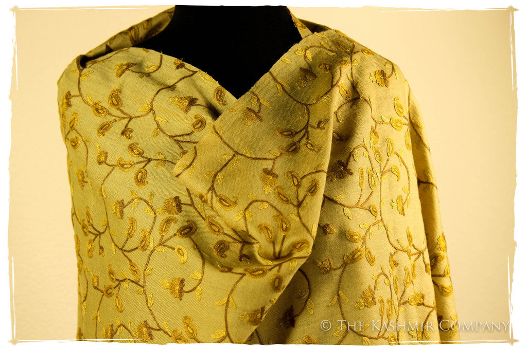 The Nature’s Candlelight Shawl