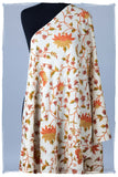Jardin d'or Antoinette Ivory Shawl