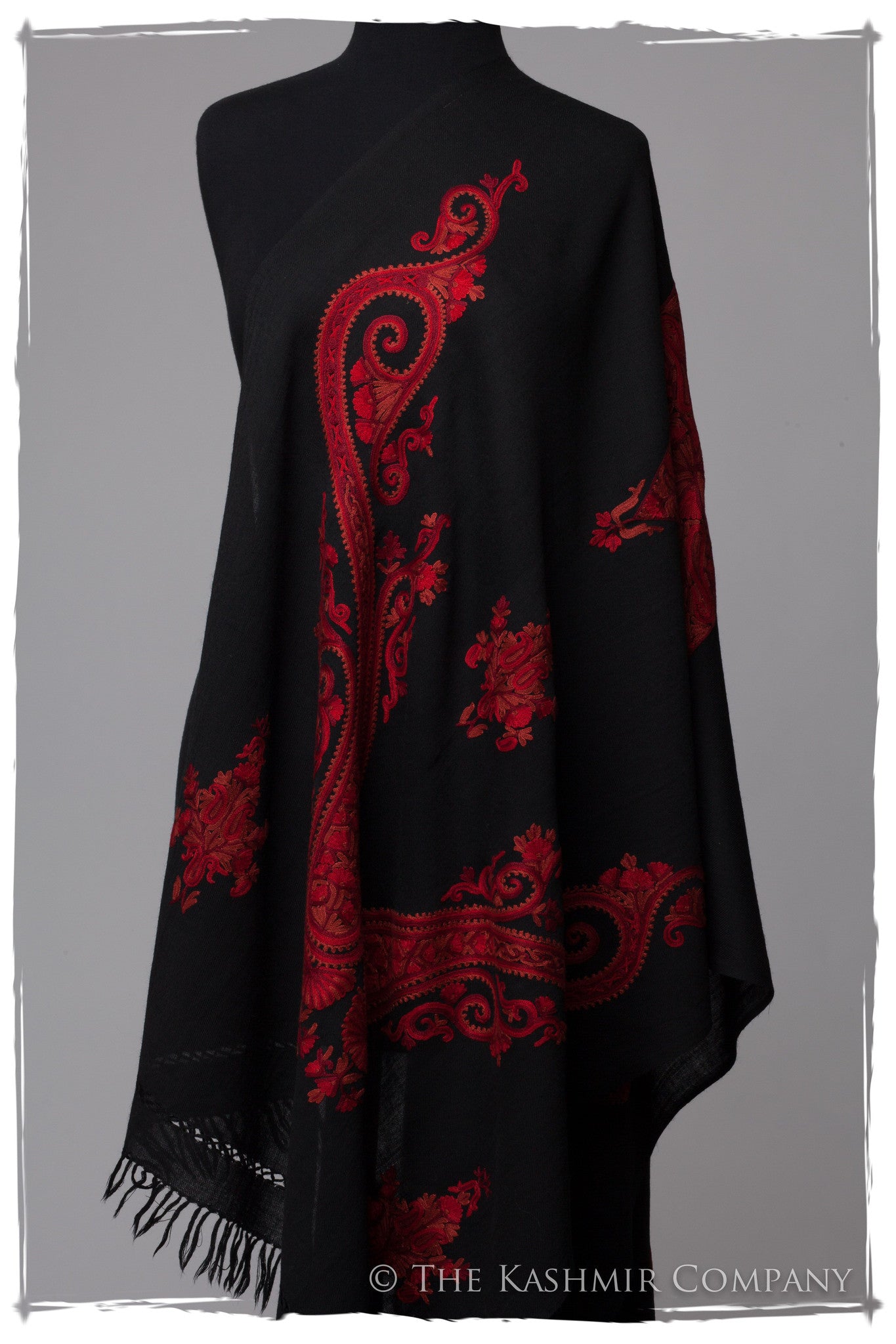 The Fire Within Shawl