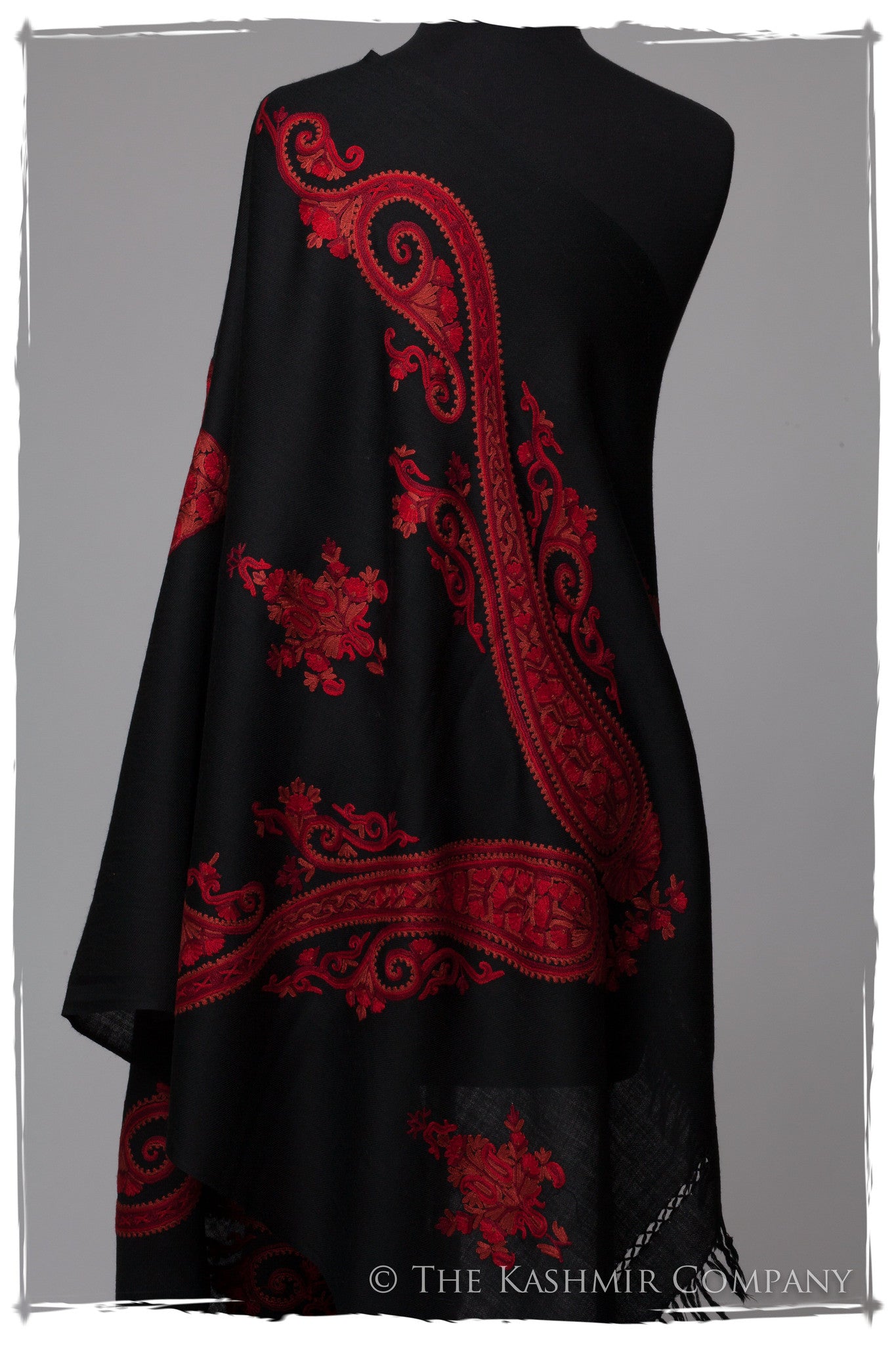 The Fire Within Shawl