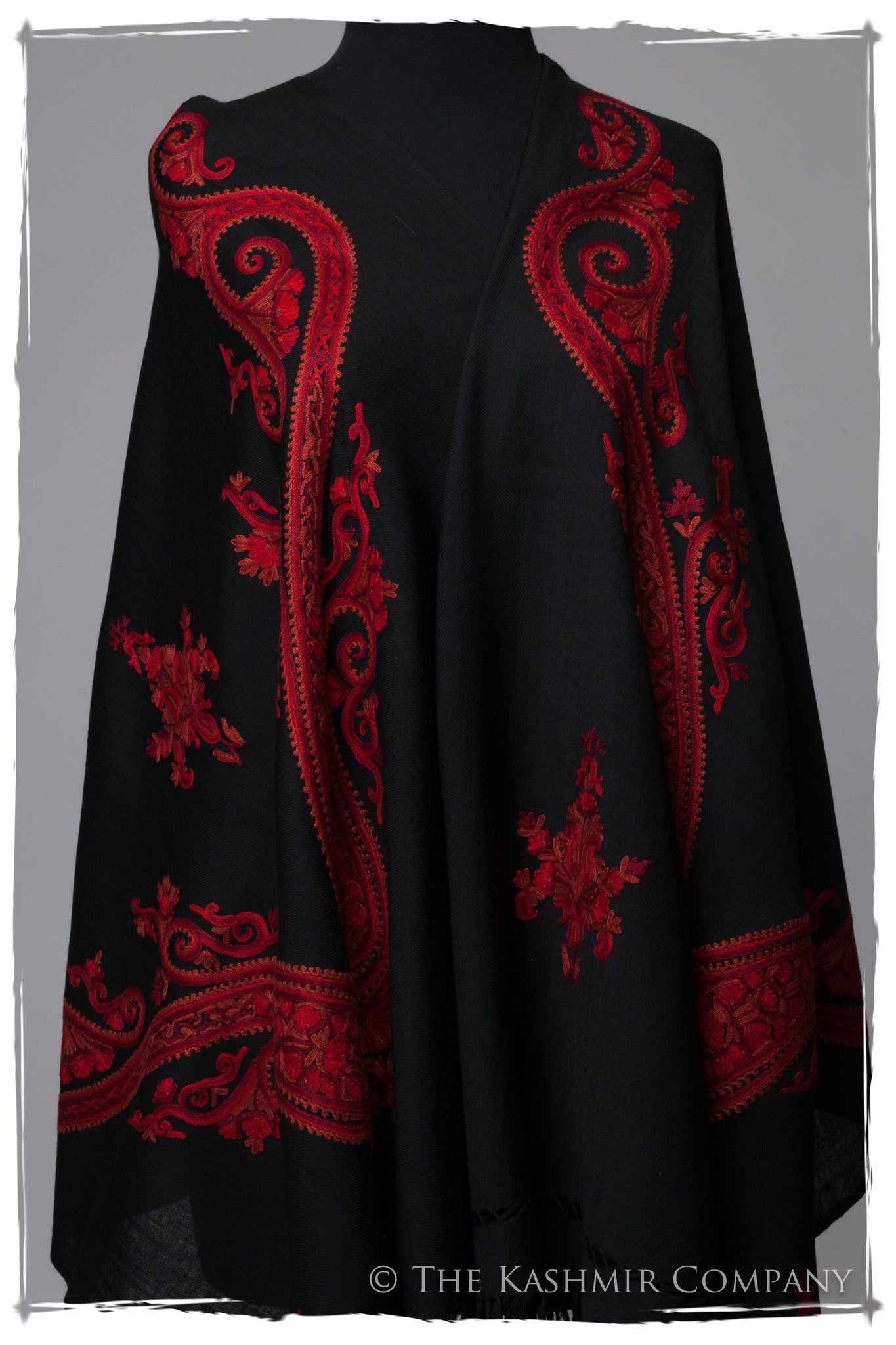 The Fire Within Shawl