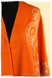 The Scarlet Flame Shawl