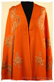 The Scarlet Flame Shawl
