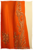 The Scarlet Flame Shawl