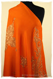 The Scarlet Flame Shawl