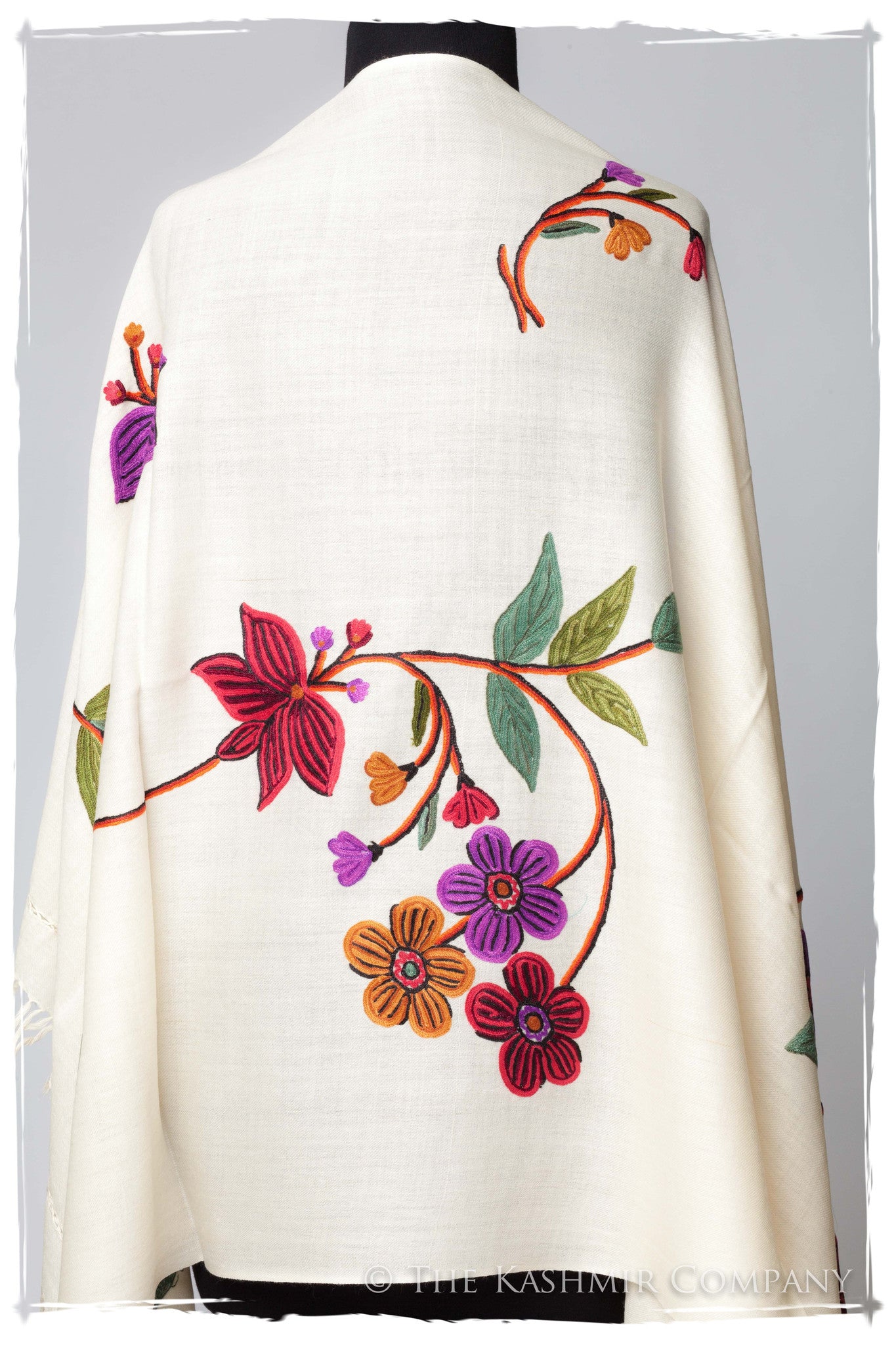 Je Ne Sais Quoi Lilac Ivoire Shawl