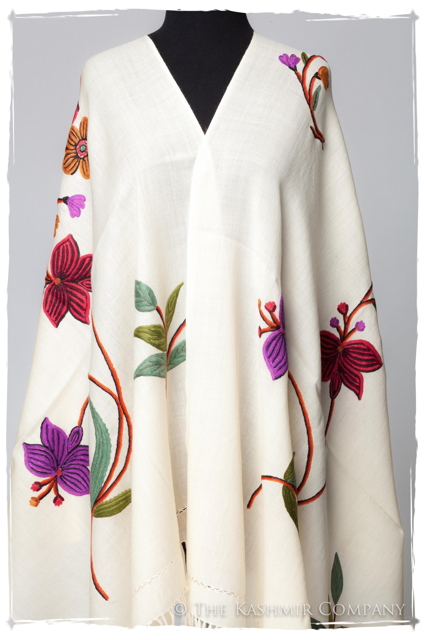 Je Ne Sais Quoi Lilac Ivoire Shawl