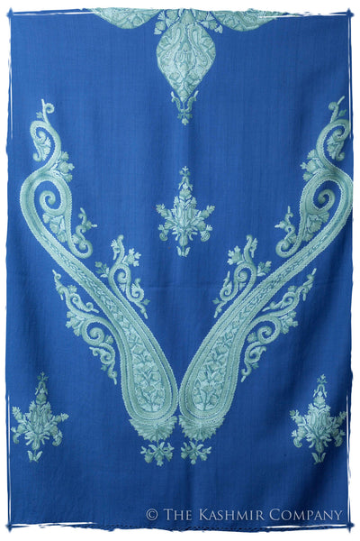 Regal Paisley Riviera Bleu Shawl