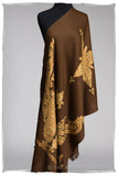 Regal Paisley Brun Aztèque Shawl