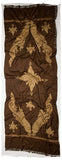 Regal Paisley Brun Aztèque Shawl