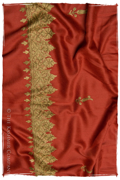 Inca Rouge Oro Paisley Gift Shawl