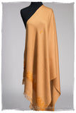 Oro Amande Gold Paisley Gift Shawl