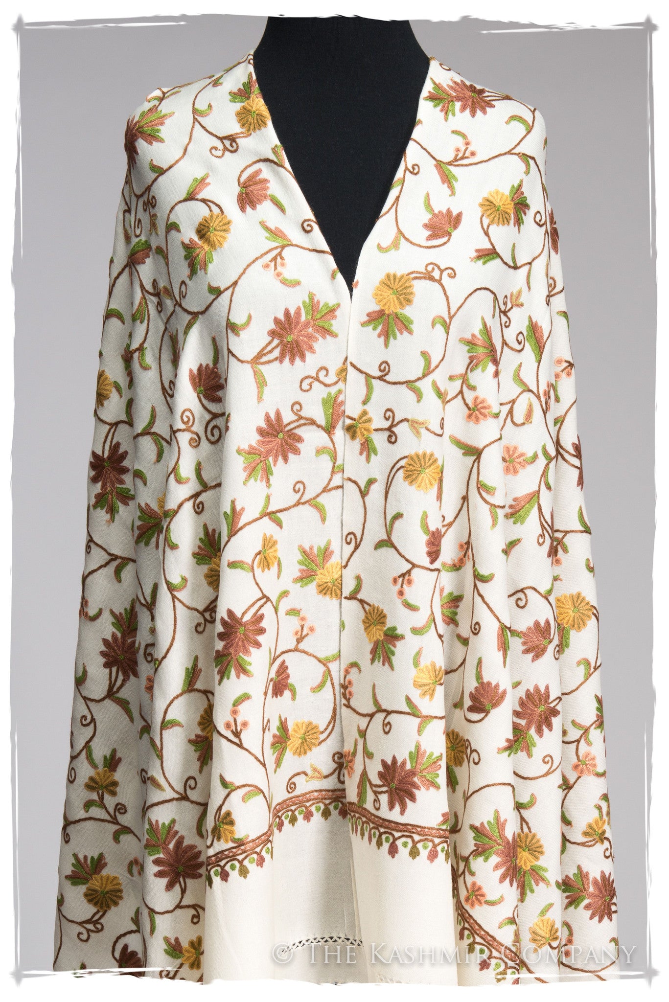Henna Spice Jardin Antoinette Shawl