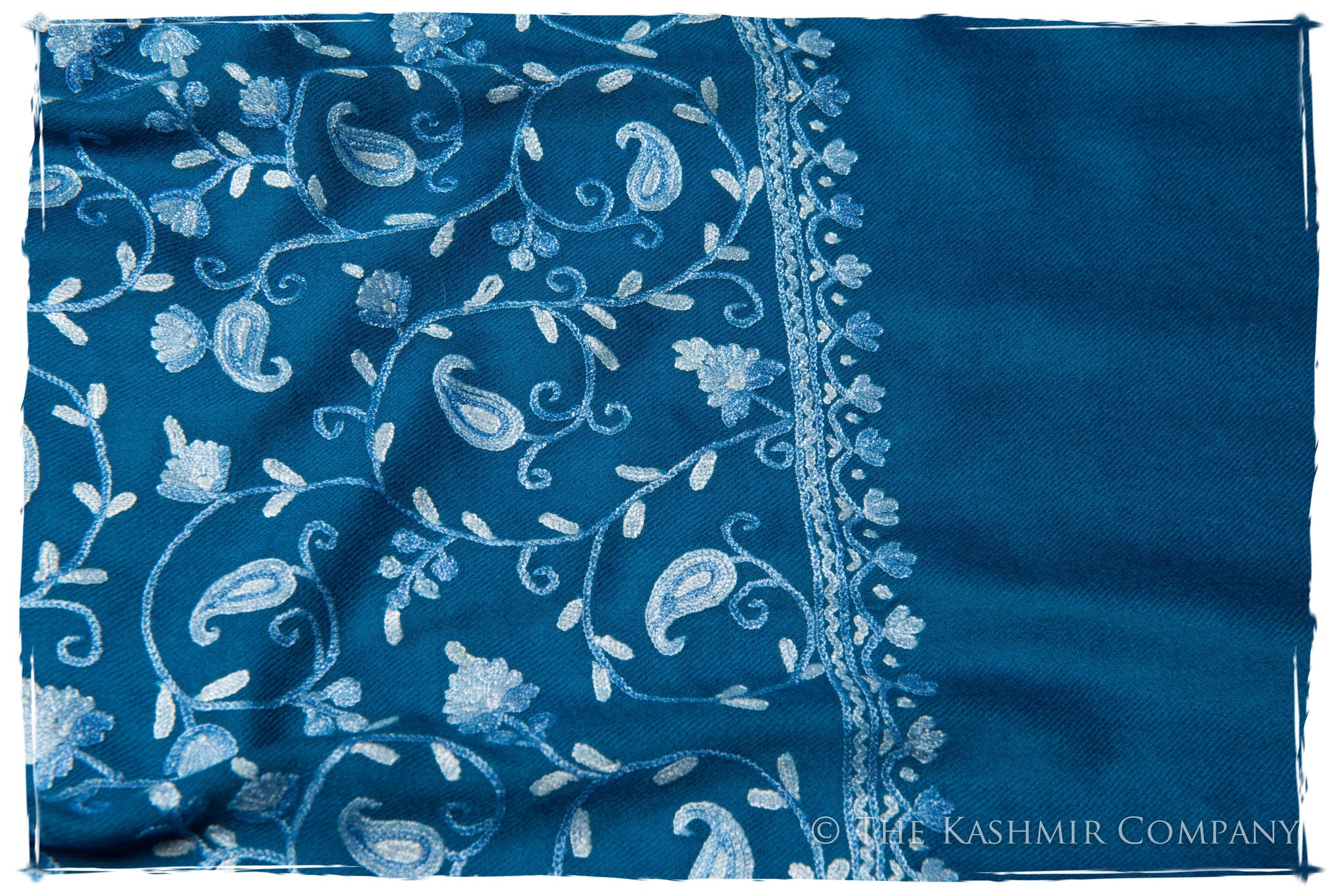 Rosée Bleu Secret Garden Shawl