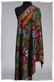 Papillon Cachemire Noir Antiquaires Shawl