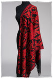 Rococo Rouge Paisley Antiquaires Shawl