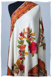 Trois Frontières Ivoire Pauline Kashmir Shawl