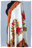 Trois Frontières Ivoire Pauline Kashmir Shawl