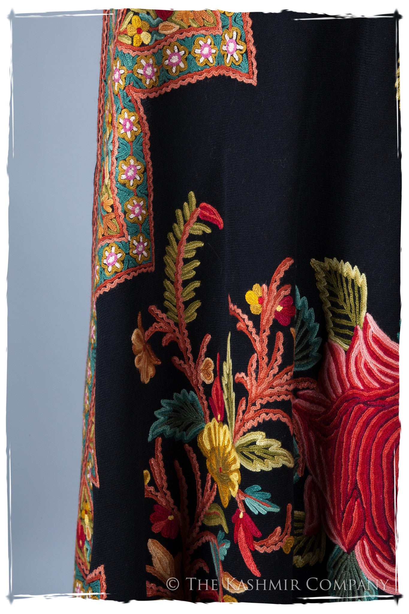 Frontière Rose Provence Kashmir Shawl