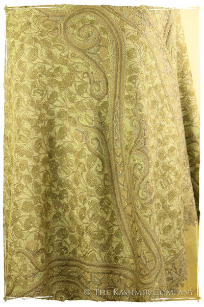 Field of Paisley Fall Camel Shawl