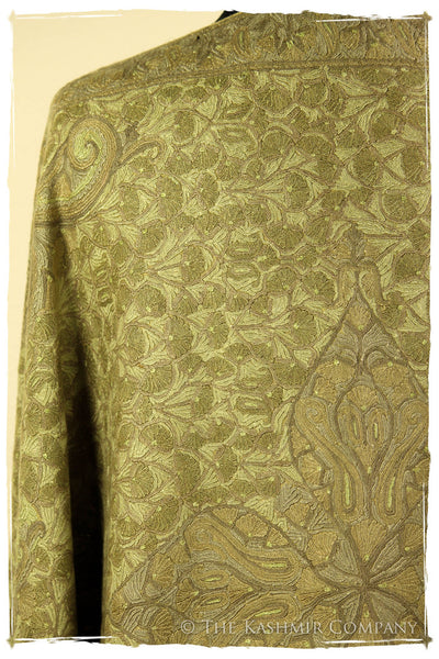 Field of Paisley Fall Camel Shawl