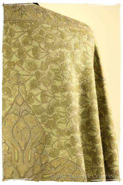 Field of Paisley Fall Camel Shawl