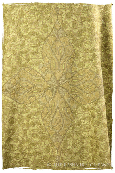 Field of Paisley Fall Camel Shawl