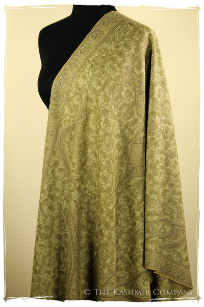 Field of Paisley Fall Camel Shawl