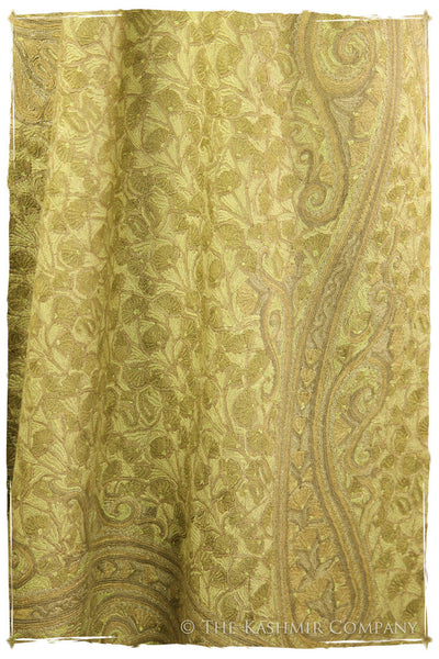 Field of Paisley Fall Camel Shawl