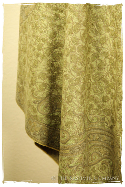 Field of Paisley Fall Camel Shawl