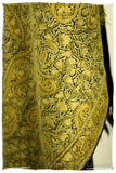 Field of Aspen Gold Paisley Antiquaires Shawl