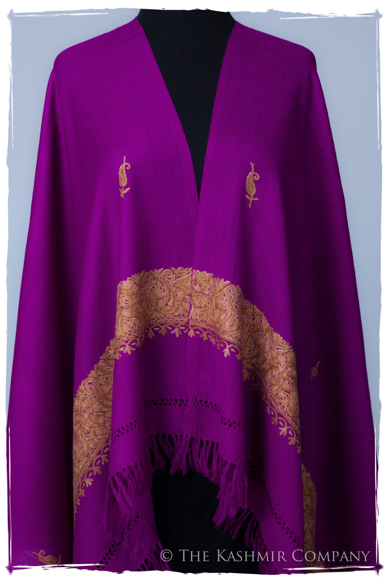 Byzantium Frontière Paisley Gift Shawl