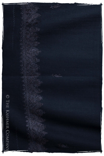 Caviar Noir Frontière Paisley Gift Shawl