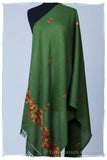 Watercress Frontière Jardin Gift Shawl