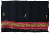 Trois Frontières Noir Rouge Jardin Gift Shawl