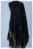 Green Trois Frontières Noir Jardin Gift Shawl