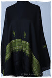 Green Trois Frontières Noir Jardin Gift Shawl