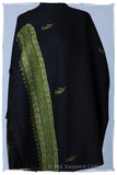 Green Trois Frontières Noir Jardin Gift Shawl