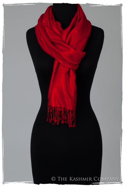 Life of the Party - Beauty Red Silk Scarf