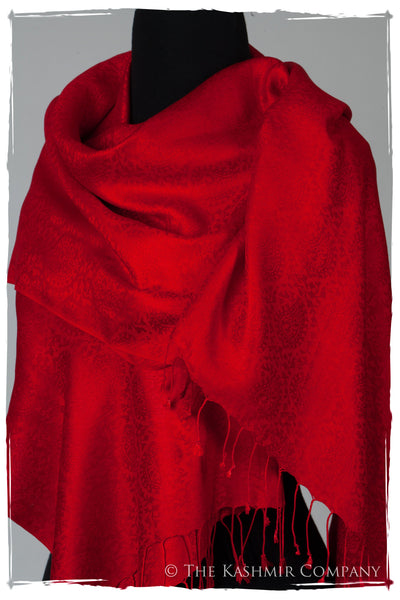 Life of the Party - Beauty Red Silk Scarf