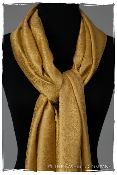 Sent From Above Gold Silk Scarf