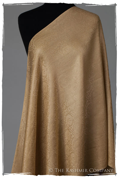 The Wonderful Life Gold Silk Shawl/Scarf