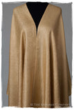 The Wonderful Life Gold Silk Shawl/Scarf