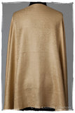 The Wonderful Life Gold Silk Shawl/Scarf