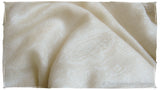 The Snowcapped Ivory Cashmere Scarf