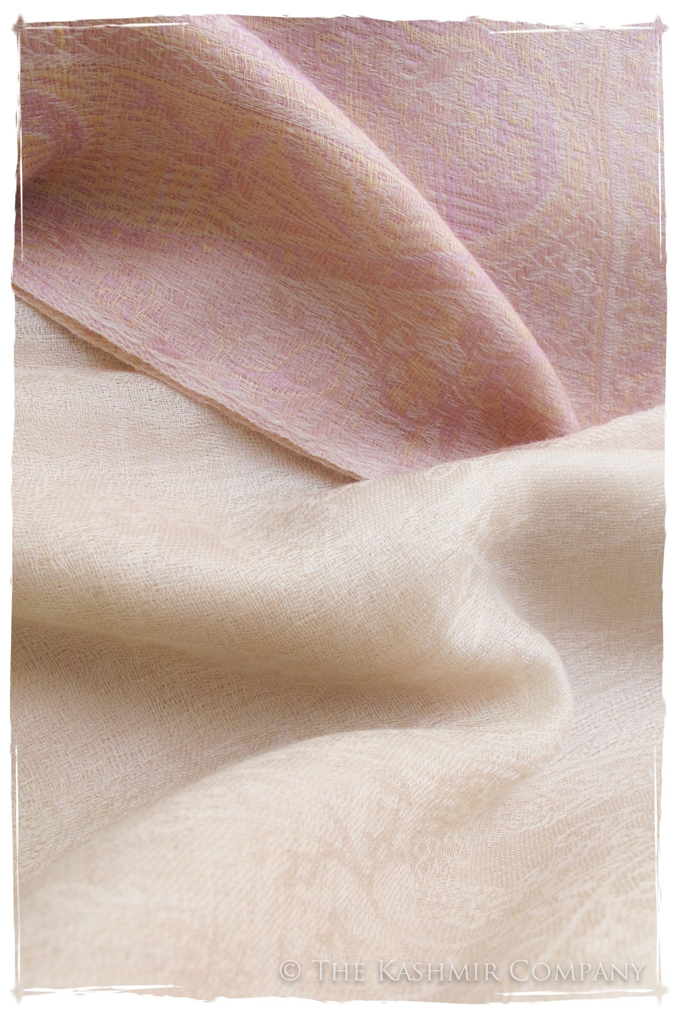 The Glisten & Blush Cashmere Scarf