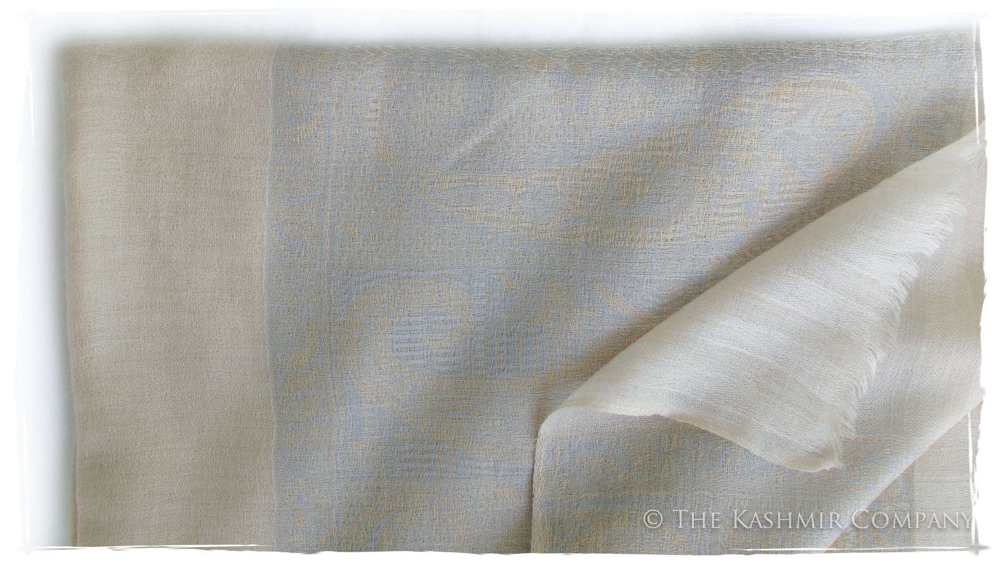 Noelle’s Silver Cashmere Scarf