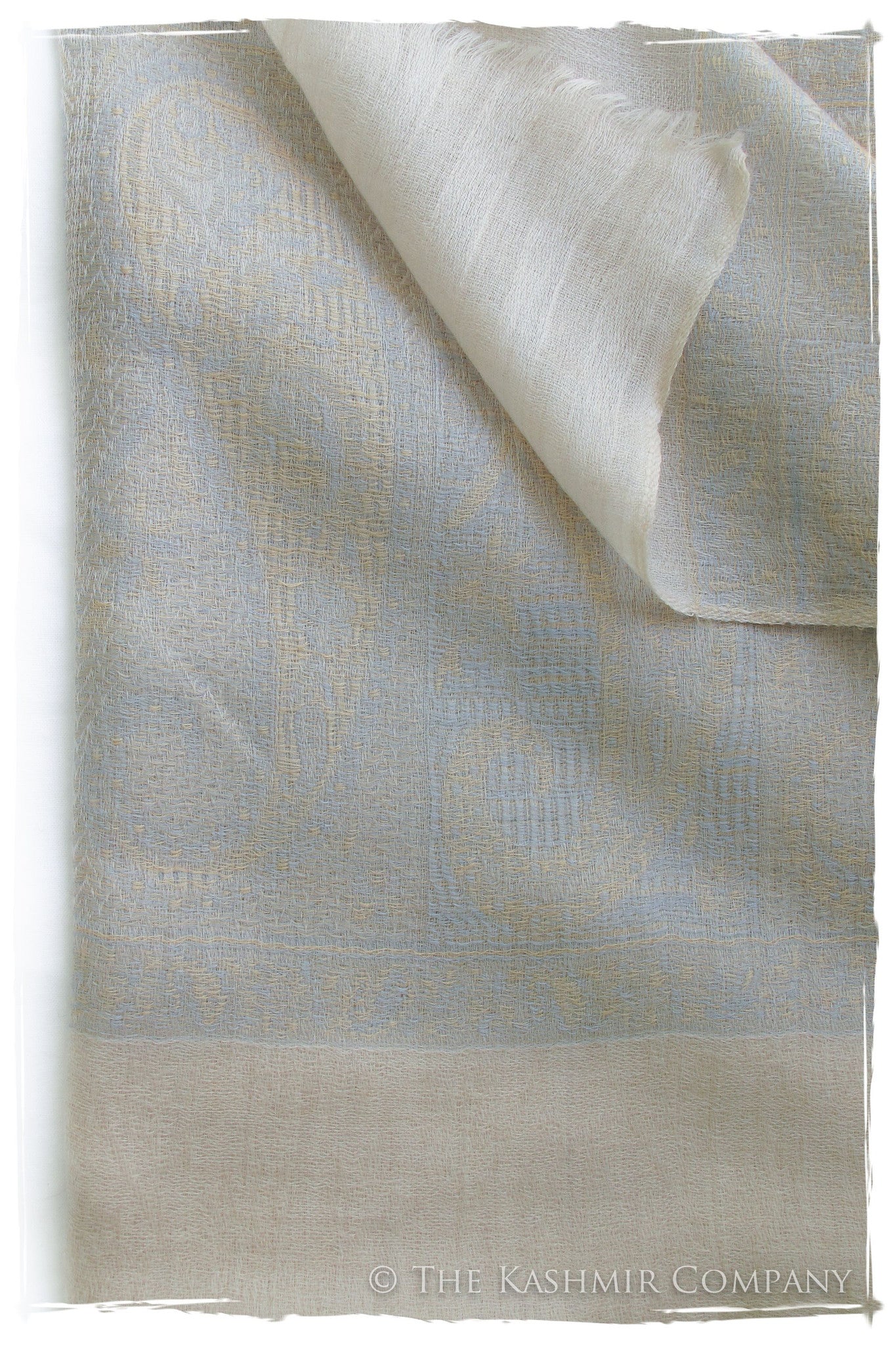 Noelle’s Silver Cashmere Scarf